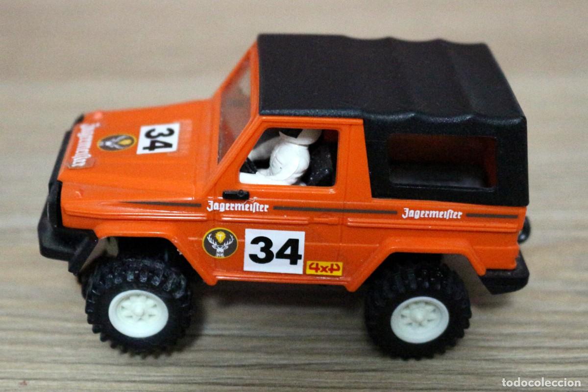 Coche Scalextric STS 4x4 Mercedes Naranja