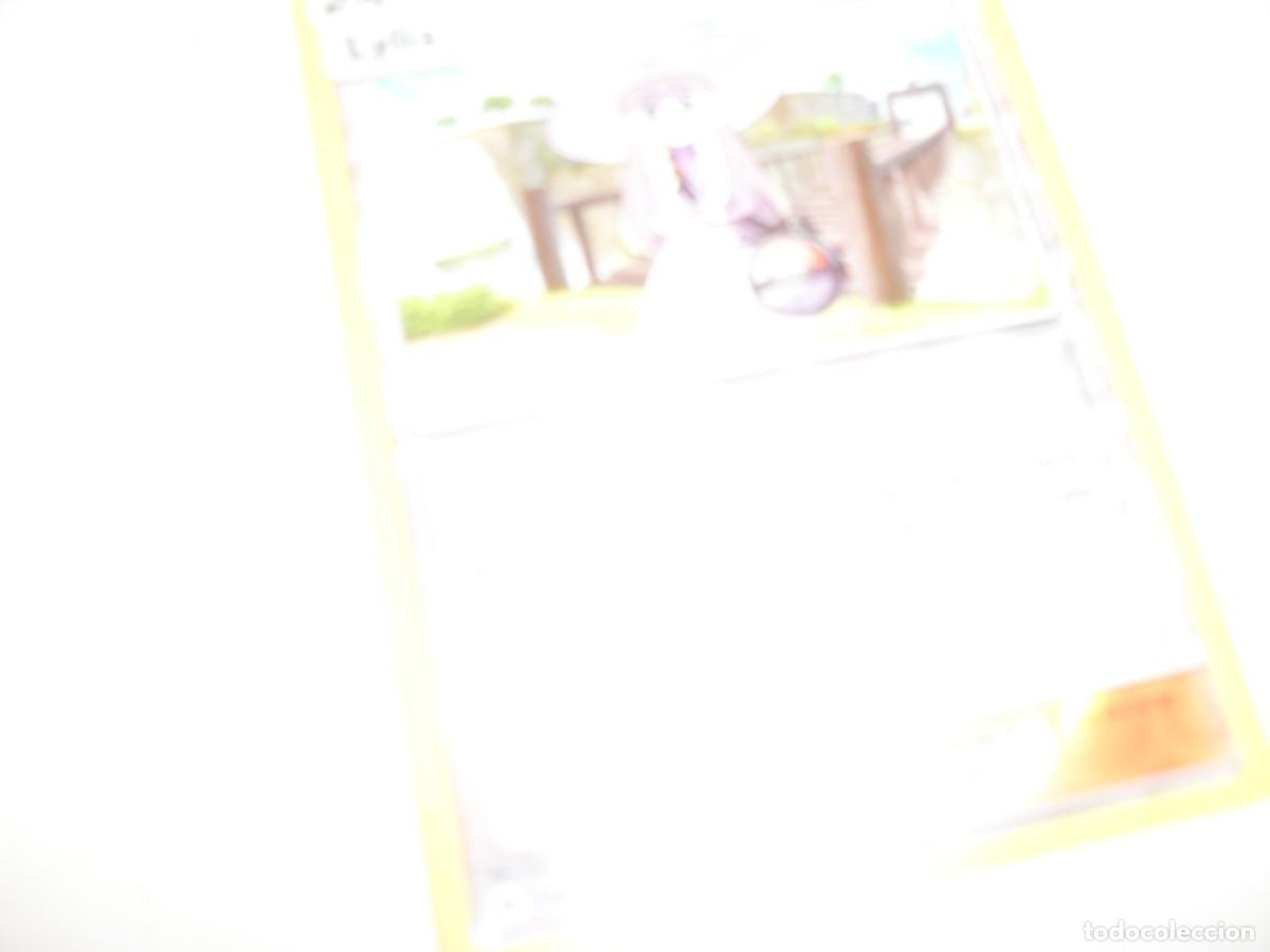 CARTAS POKEMON: LYLIA PARTIDARIO,POKEMON EDICIONES,AÑO 2016.BUEN ESTADO.