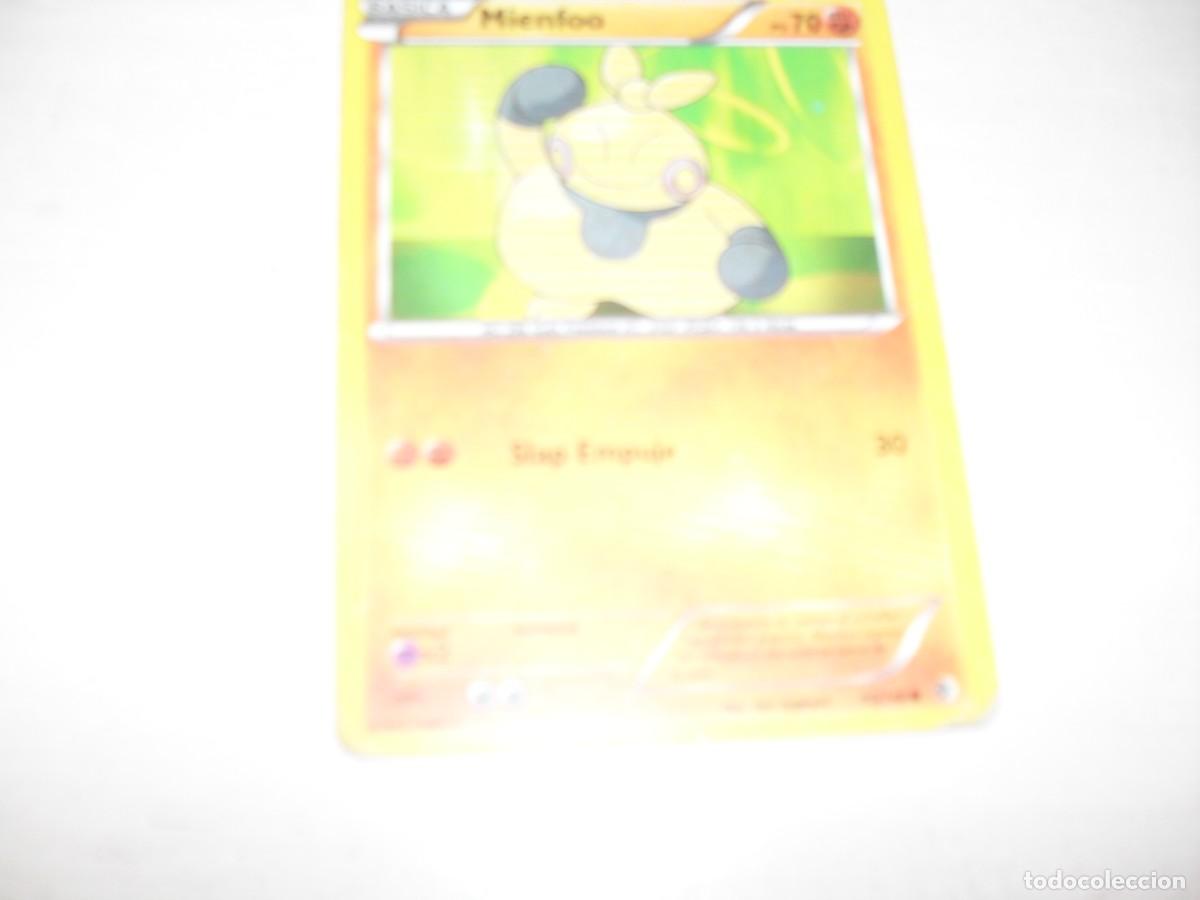 CARTAS POKEMON: MIENFOO Nº70,POKEMON EDICIONES,AÑO 2016.BUEN ESTADO.