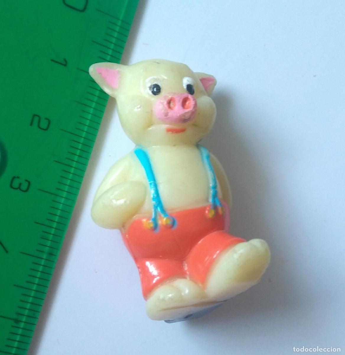 figura cerdo cerdito pig muñeco figurita muñequito miniatura mini pork