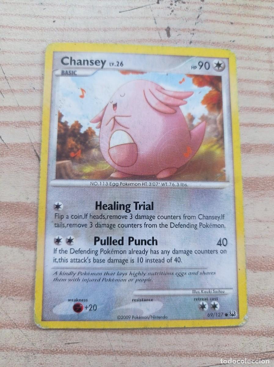 Carta Trading Card Pokemon Chansey LV.26 69-127