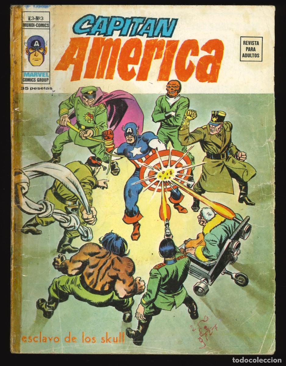 CAPITÁN AMÉRICA (V.3) - EDICIONES VÉRTICE / NÚMERO 3