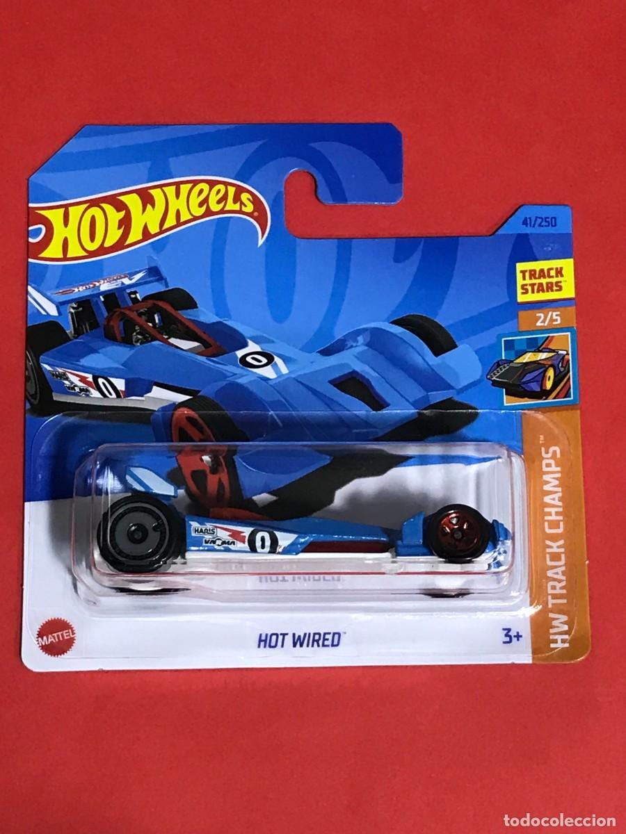 HOT WHEELS 2023 (41/250) - HOT WIRED HW TRACK CHAMPS - NUEVO EN BLISTER