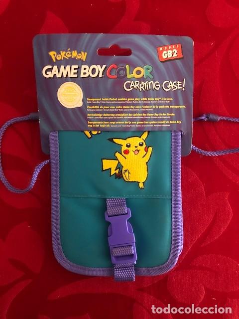 Pokémon Gameboy Color Carrying Case Pikachu Azul Model GB2 Nintendo Nueva Pokemon