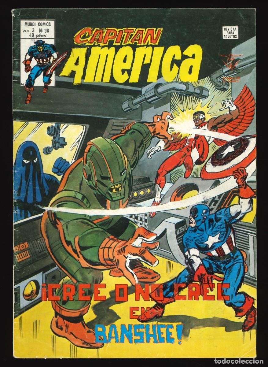 CAPITÁN AMÉRICA (V.3) - EDICIONES VÉRTICE / NÚMERO 38