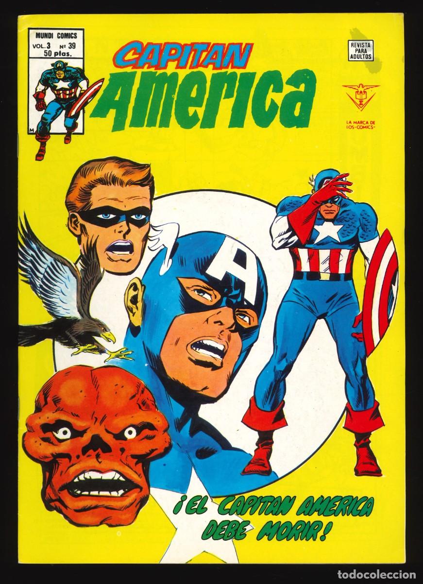 CAPITÁN AMÉRICA (V.3) - EDICIONES VÉRTICE / NÚMERO 39