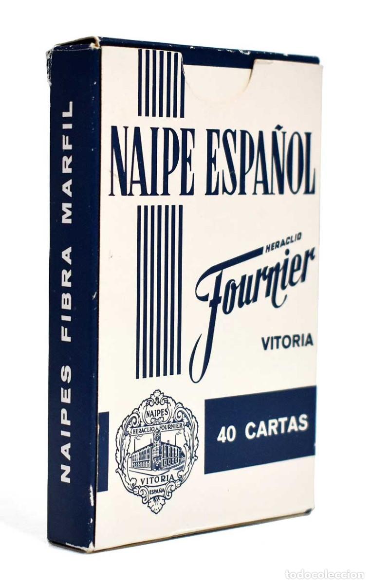 Baraja Naipe Español. Heraclio Fournier. Caja Postal