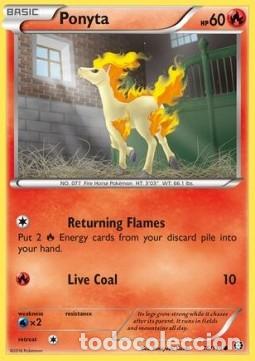 Carta pokemon Ponyta (STS 16)-Steam Siege-C - lingua ITA-condizione NM - Pokemon