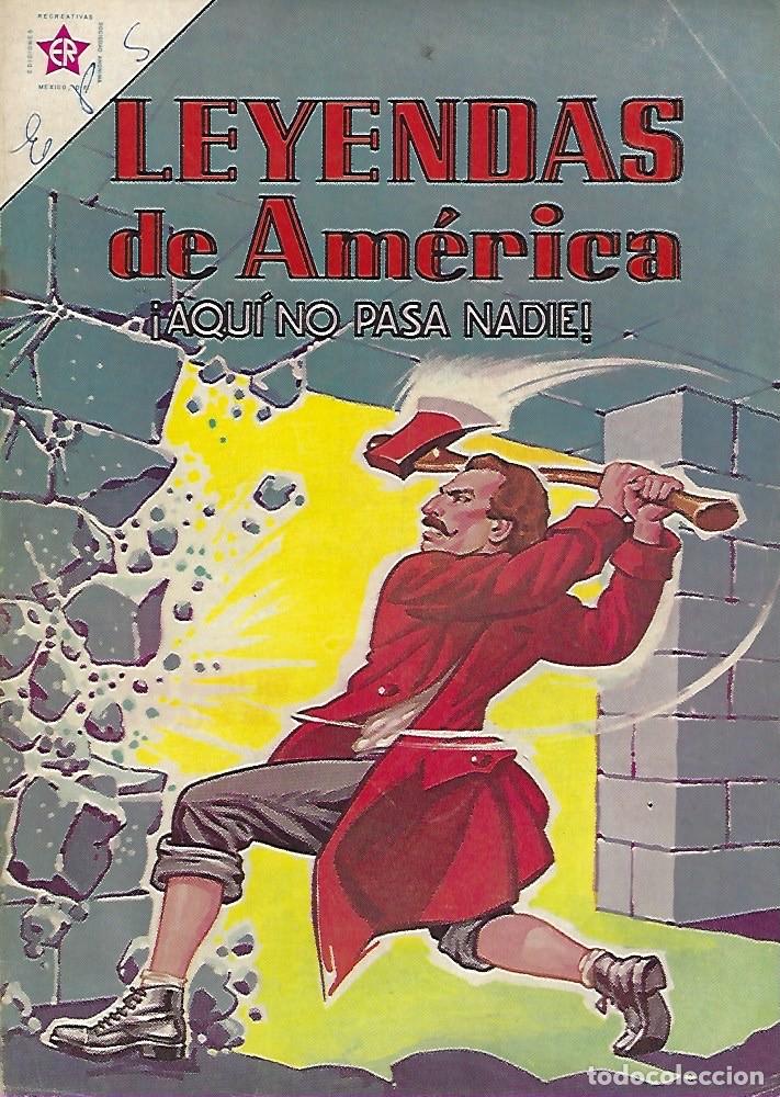 LEYENDAS DE AMERICA - NOVARO MEXICO # 086 01-Apr-63 AQUI NO PASA NADIE