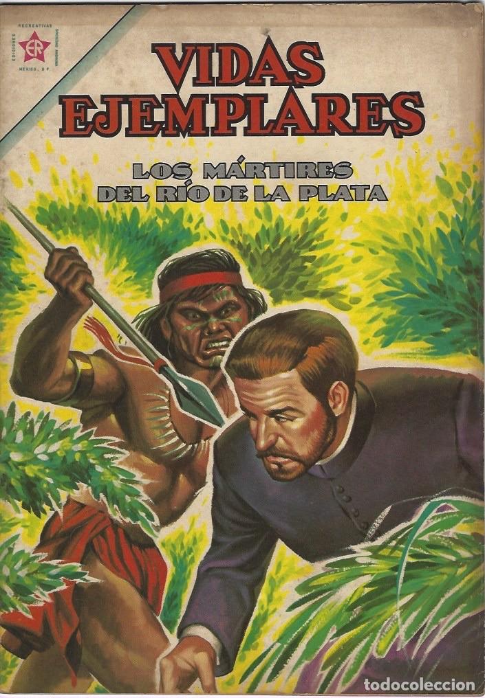 VIDAS EJEMPLARES - NOVARO MEXICO # 136 1-nov.-1962 LOS MÁRTIRES DEL RIO DE LA PLATA