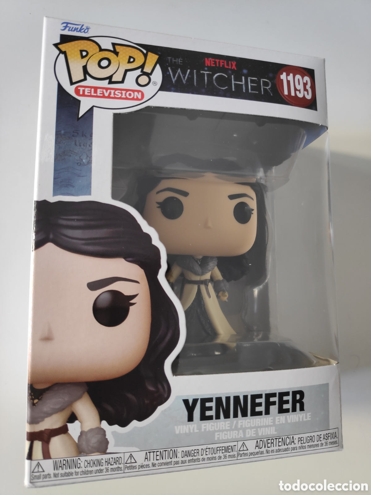 Figura Funko Pop Yennefer serie the witcher netflix nuevo