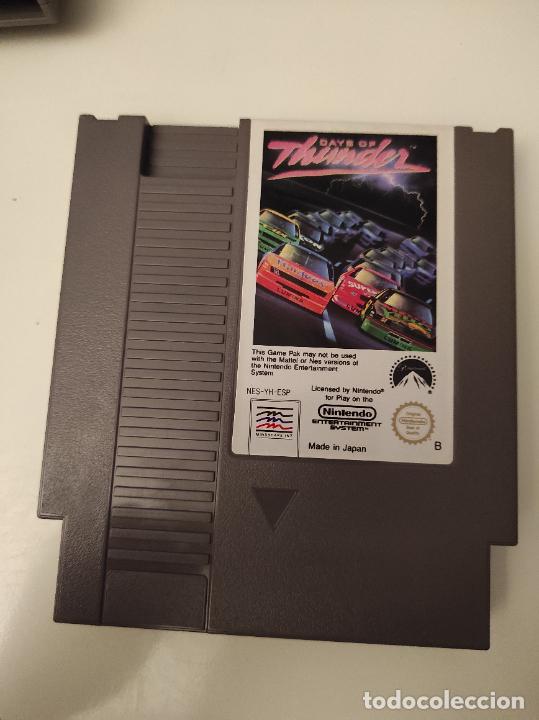 Days of thunder - Nintendo NES - PAL ESP B