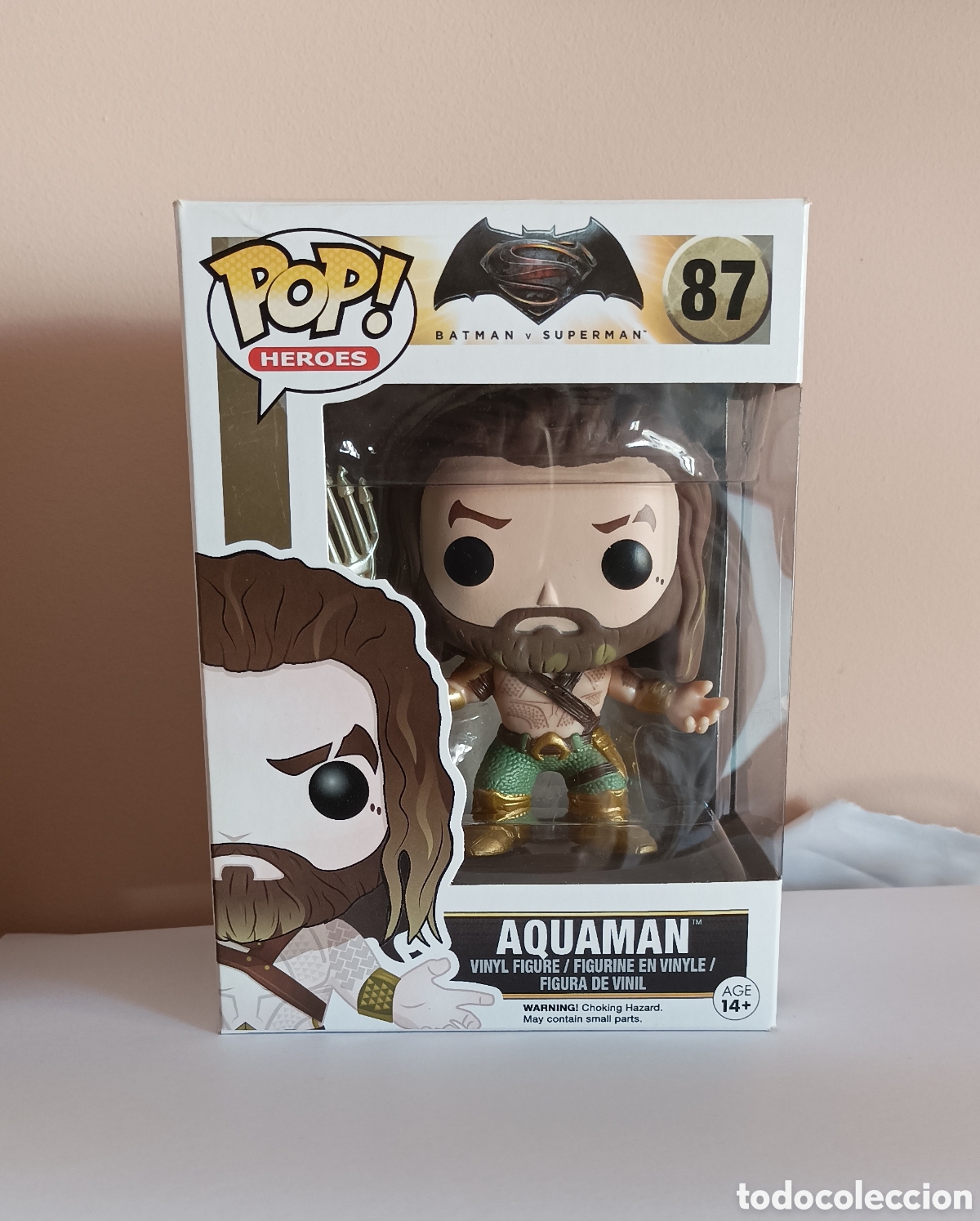 Funko Pop 87 Aquaman Batman vs Superman