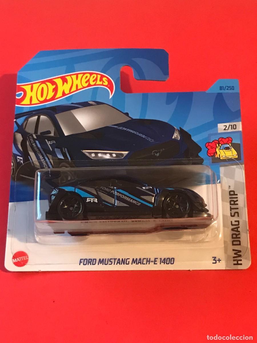 HOT WHEELS 2023 (81/250) - FORD MUSTANG MACH-E 1400 - NUEVO EN BLISTER - ESCALA 1/64