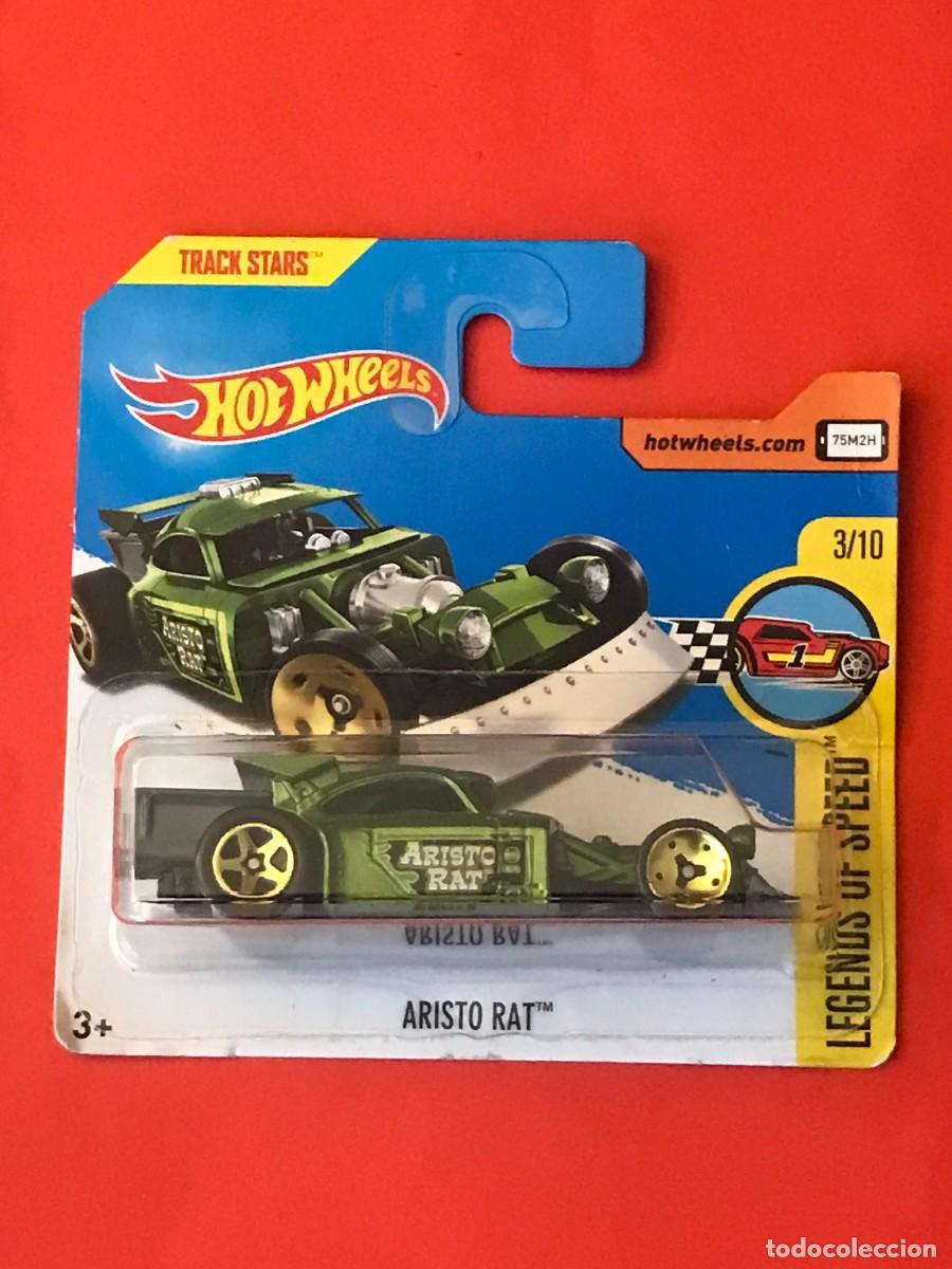 HOT WHEELS 2017 (133/365) - ARISTO RAT LEGENDS OF SPEED - NUEVO EN BLISTER - ESCALA 1/64