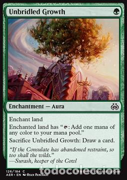 Carta MTG-Crescita Sfrenata-Aether Revolt-ITA-NM-C - Magic The Garthering