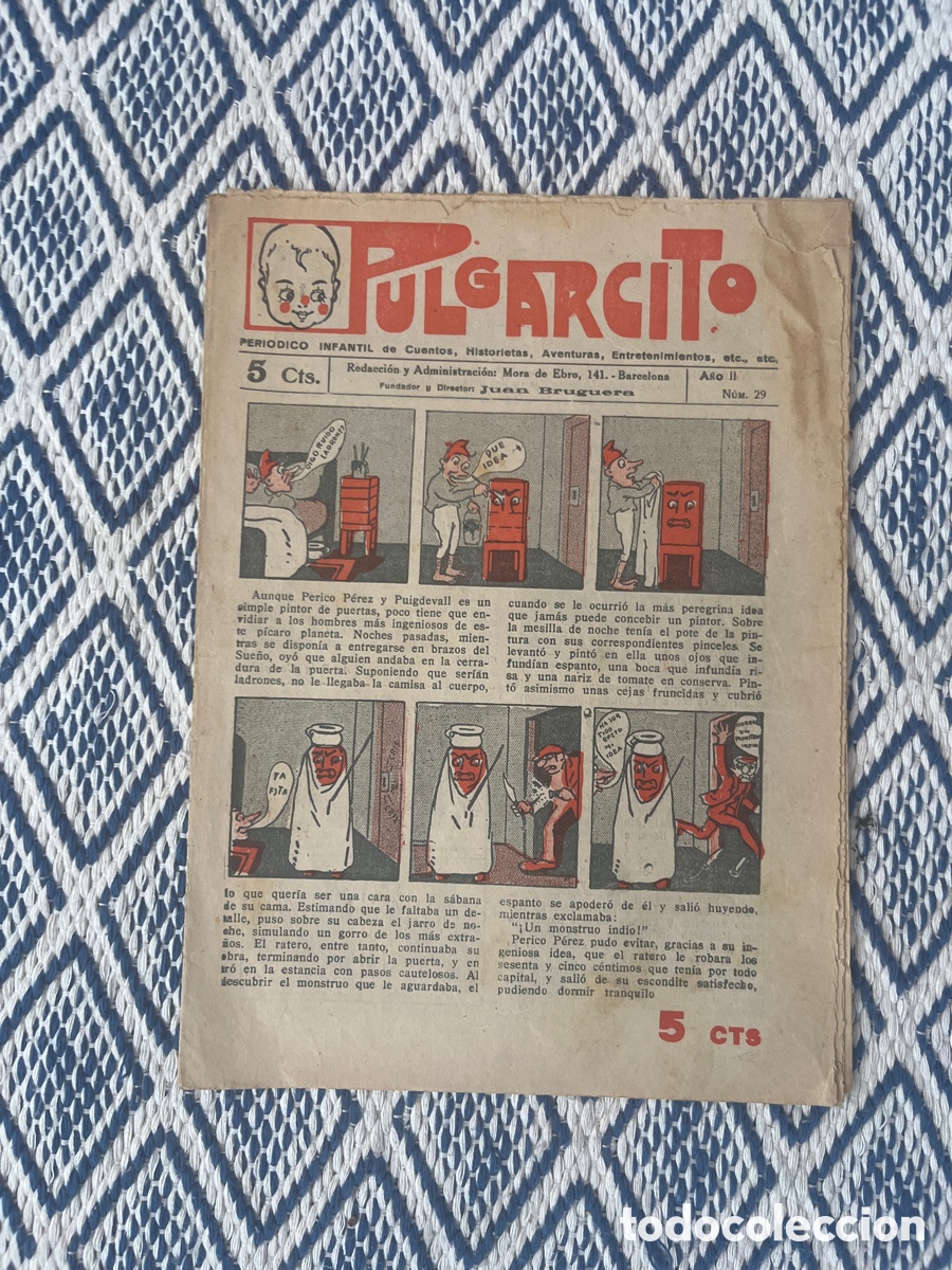 PULGARCITO 1ª ÉPOCA, NÚMERO 29, (EDITORIAL GATO NEGRO/BRUGUERA)