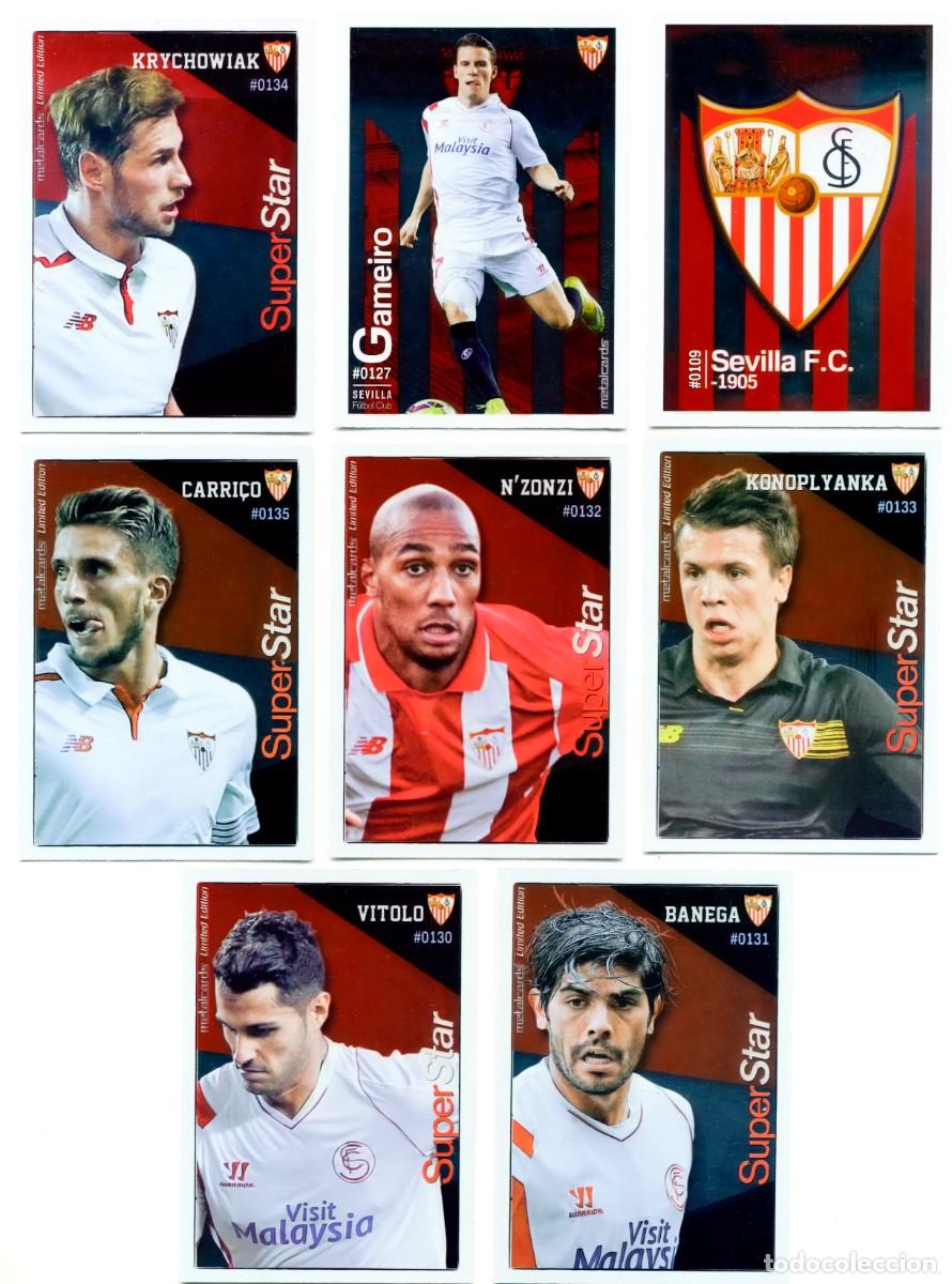 BANEGA Nº 131 SEVILLA MUNDICROMO SUPERSTAR LIMITED EDITION FICHAS QUIZ LIGA 2015 2016 15 16
