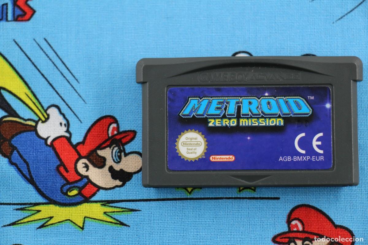 NINTENDO GAME BOY ADVANCE GBA METROID ZERO MISSION ORIGINAL CARTUCHO PAL EUR
