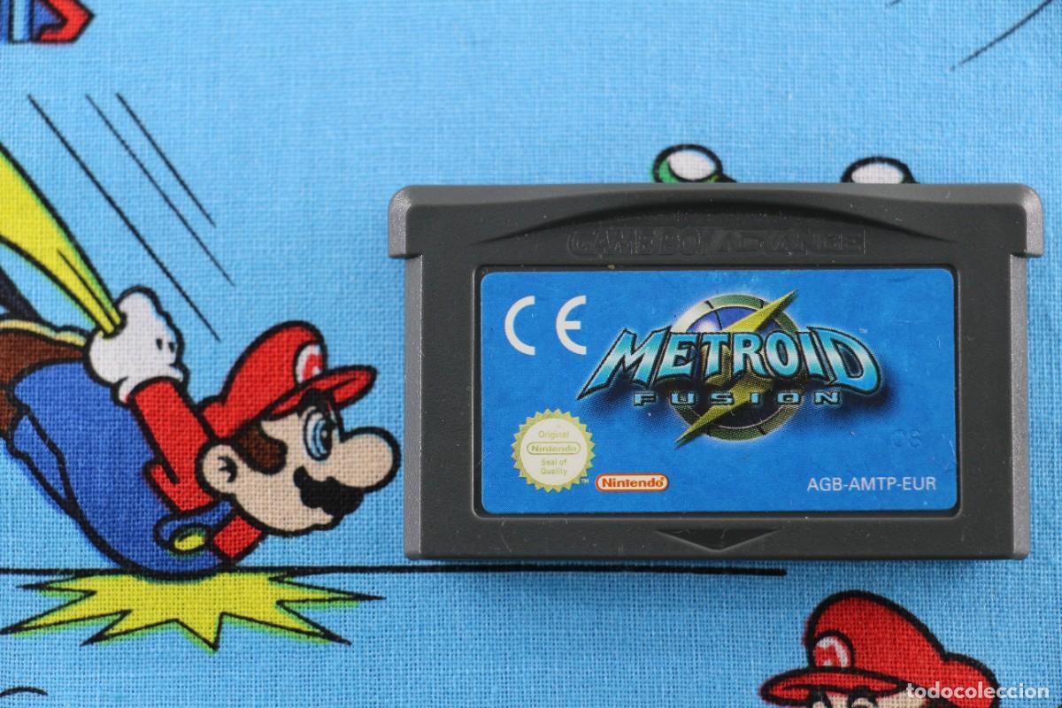 NINTENDO GAME BOY ADVANCE GBA METROID FUSION ORIGINAL CARTUCHO PAL EUR