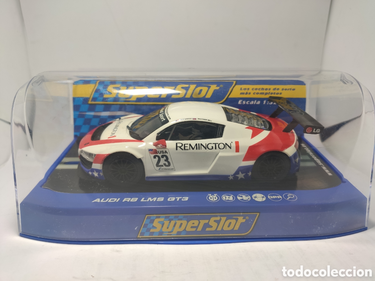 SUPERSLOT AUDI R8 LMS UNITED AUTOSPORTS EUROPEAN GT3 REF. H3190 SCALEXTRIC UK
