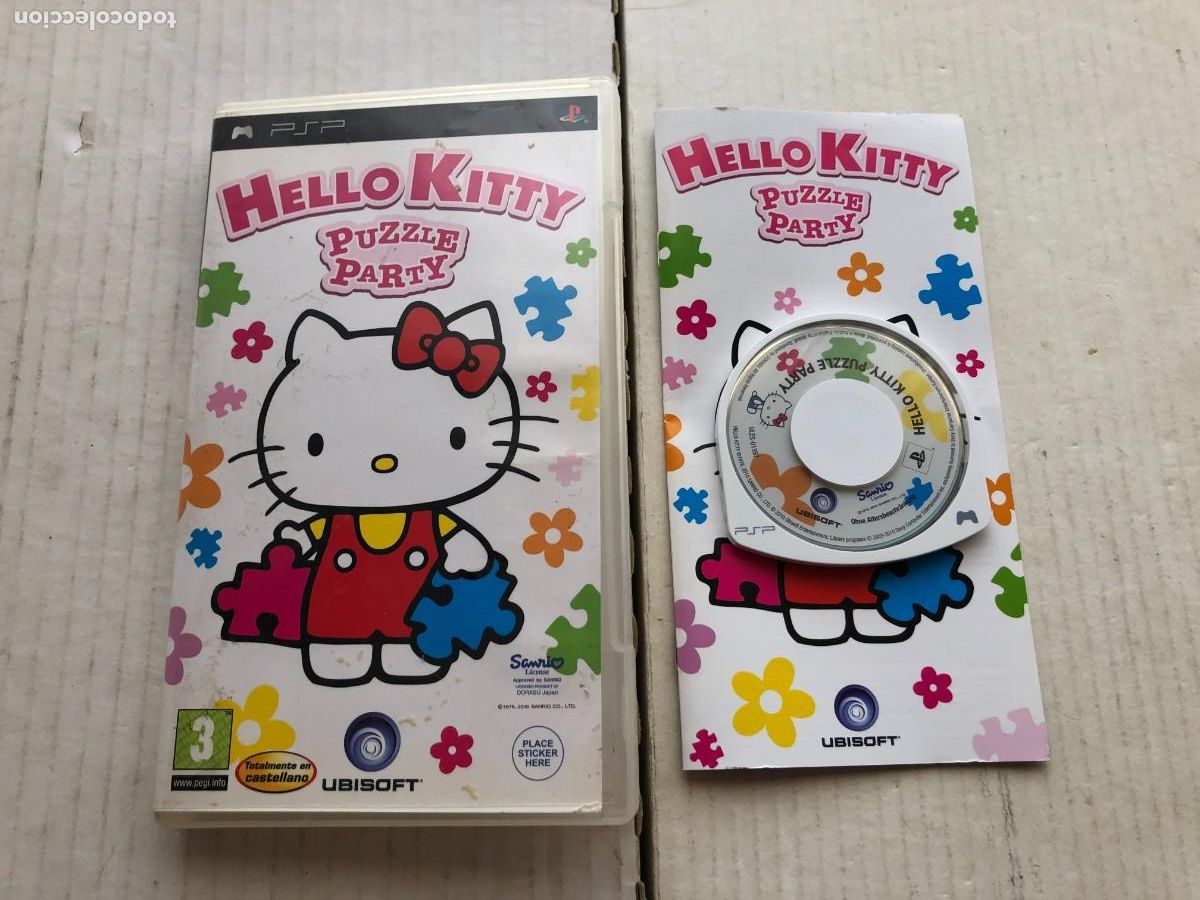 HELLO KITTY PUZZLE PARTY - PSP KREATEN
