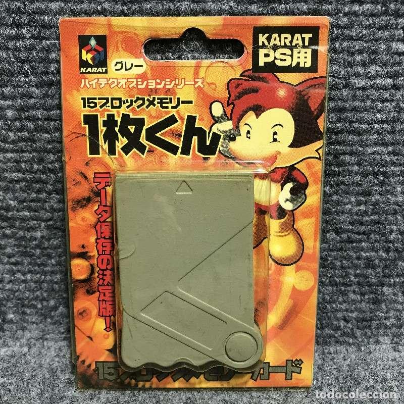 MEMORY CARD KARAT 15 BLOQUES GRIS SONY PLAYSTATION PS1