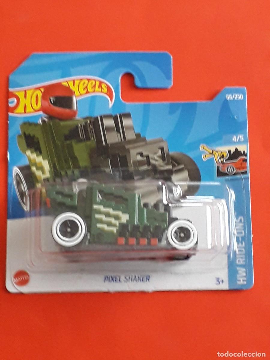 HOT WHEELS 2022 (66/250) - PIXEL SHAKER TH TREASURE HUNT - NUEVO EN BLISTER - ESCALA 1/64