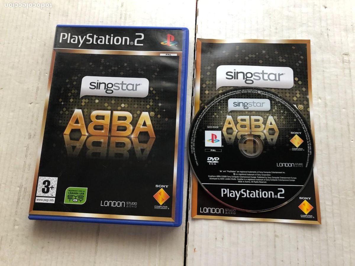 SINGSTAR SING STAR ABBA - PS2 PLAYSTAITON 2 PLAY STATION TWO KREATEN