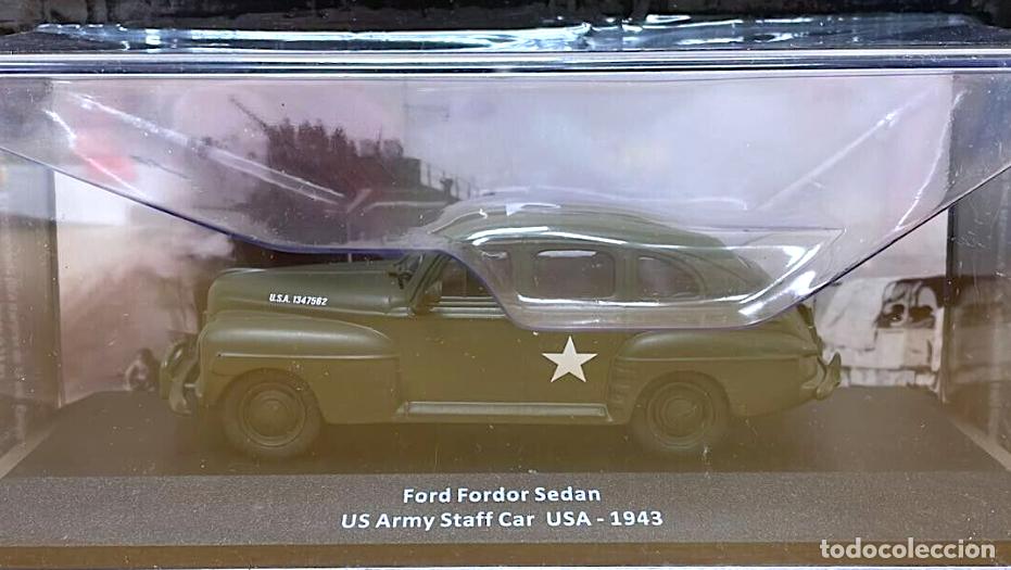 Coche militar Ford Fordor Sedan / US Army staff car - 1943 (Escala 1:43) ixo,guerra, n60