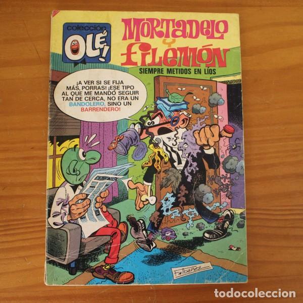 OLE 106 MORTADELO Y FILEMON SIEMPRE METIDOS EN LIOS BRUGUERA 4 ED. 1980