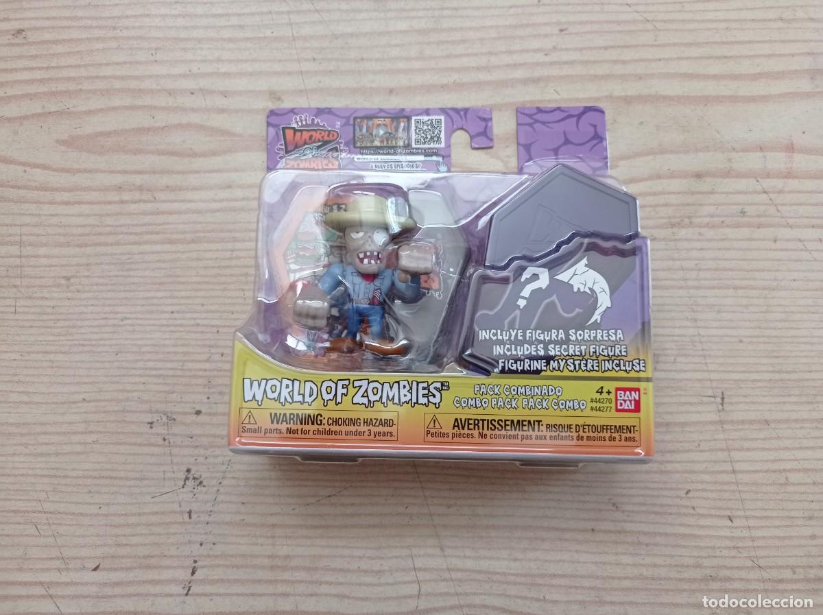 Figura U.S.Z. Cowboy World Of Zombies - Incluye Figura Sorpresa - Bandai