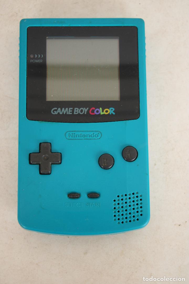 nintendo game boy color bleu - c104