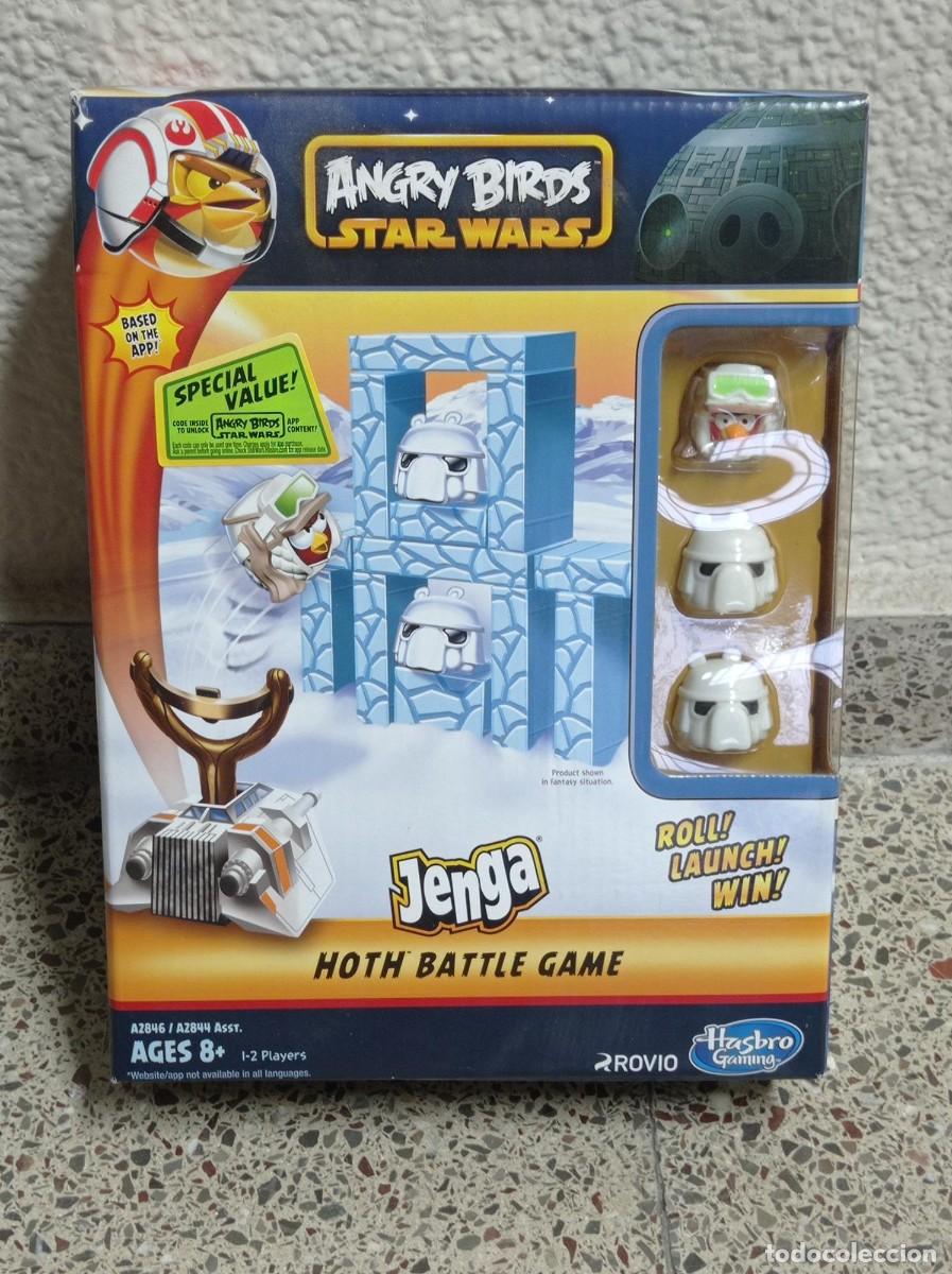 ANGRY BIRDS STAR WARS HOTH BATTLE GAME JENGA