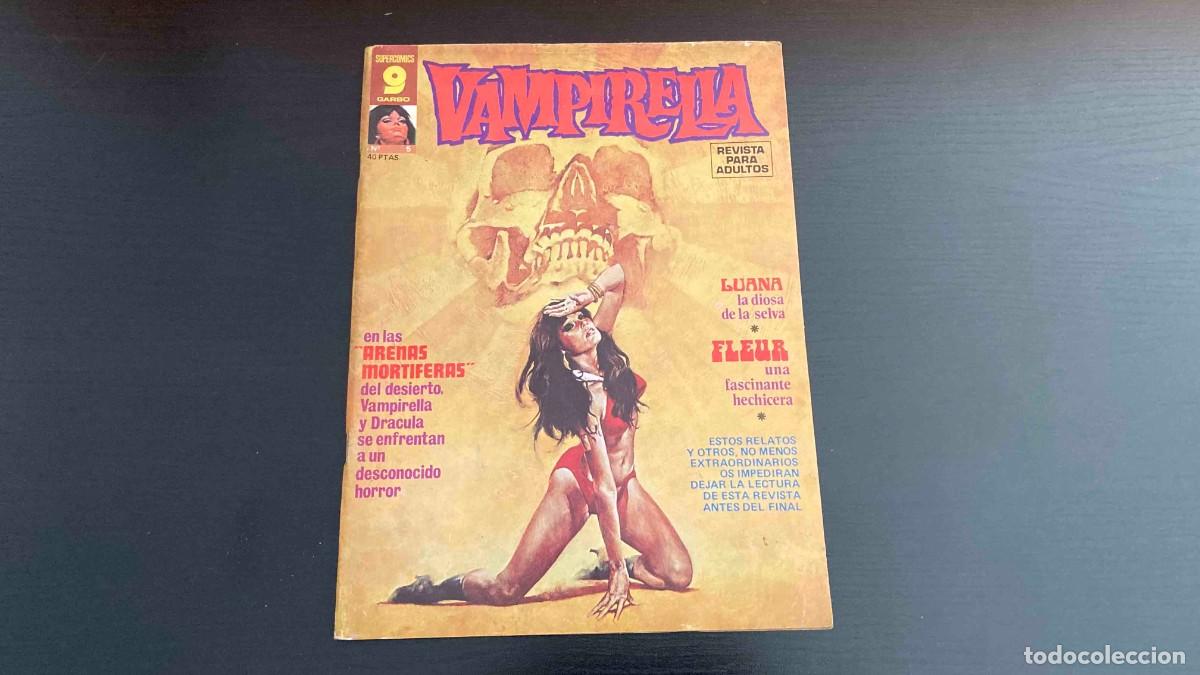 VAMPIRELLA. LOTE DE 3 CÓMICS. GARBO