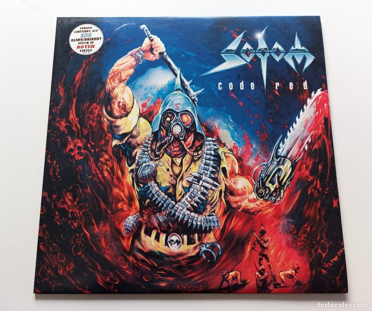 LP SODOM - CODE RED ( Night of the vinyl dead Records Limited Edition )
