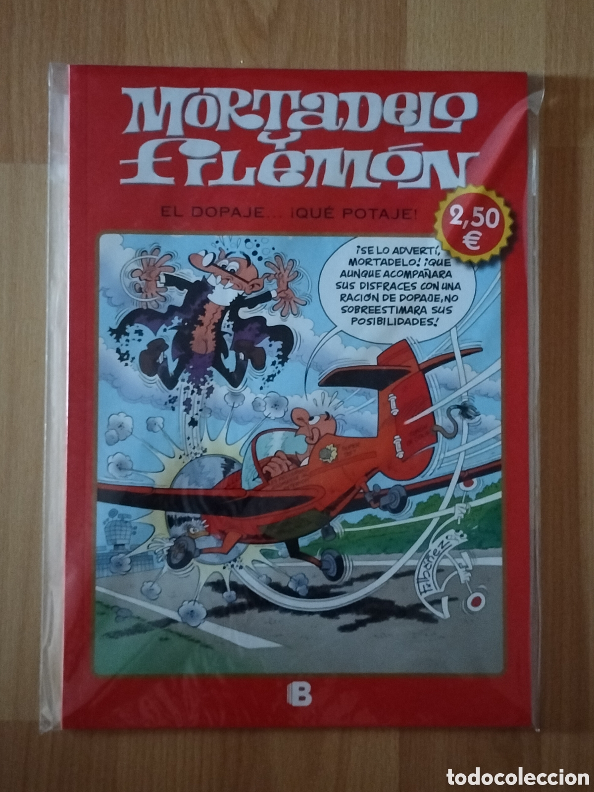 C1E - MORTADELO Y FILEMÓN / EL DOPAJE... ¡QUÉ POTAJE! / IBÁÑEZ / EDICIONES B