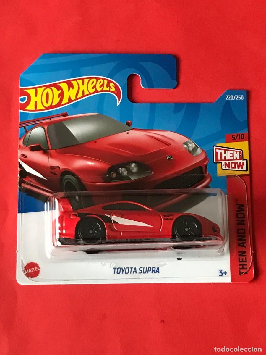 HOT WHEELS 2022 220/250 - TOYOTA SUPRA - ESCALA 1/64 - NUEVO EN BLISTER