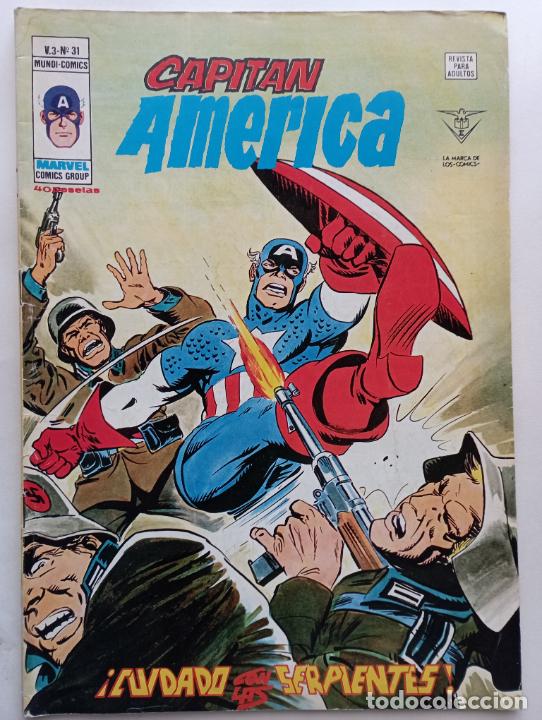 CAPITÁN AMÉRICA VOL 3 Nº 31 - VÉRTICE 1979