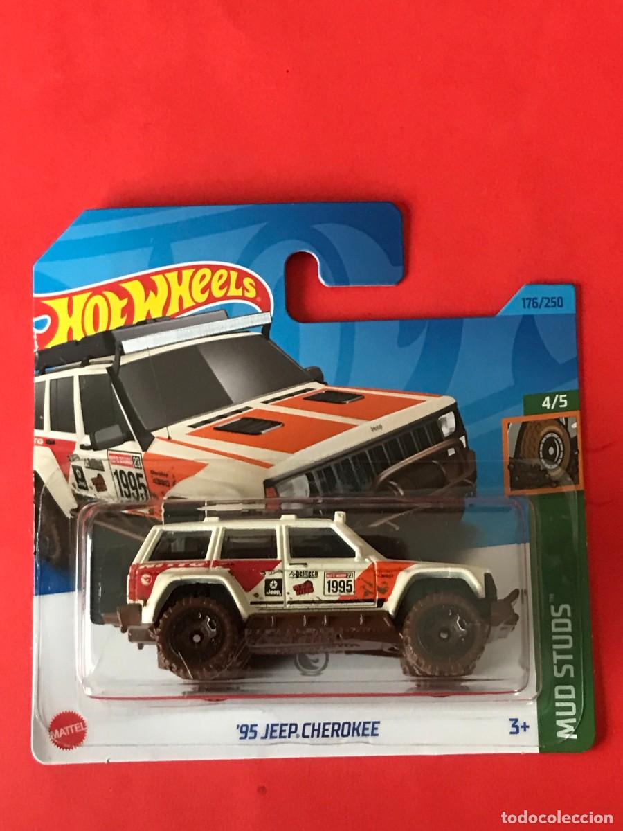 HOT WHEELS 2023 176/250 - ´95 JEEP CHEROKEE TH TREASURE HUNT - NUEVO EN BLISTER - ESCALA 1:64