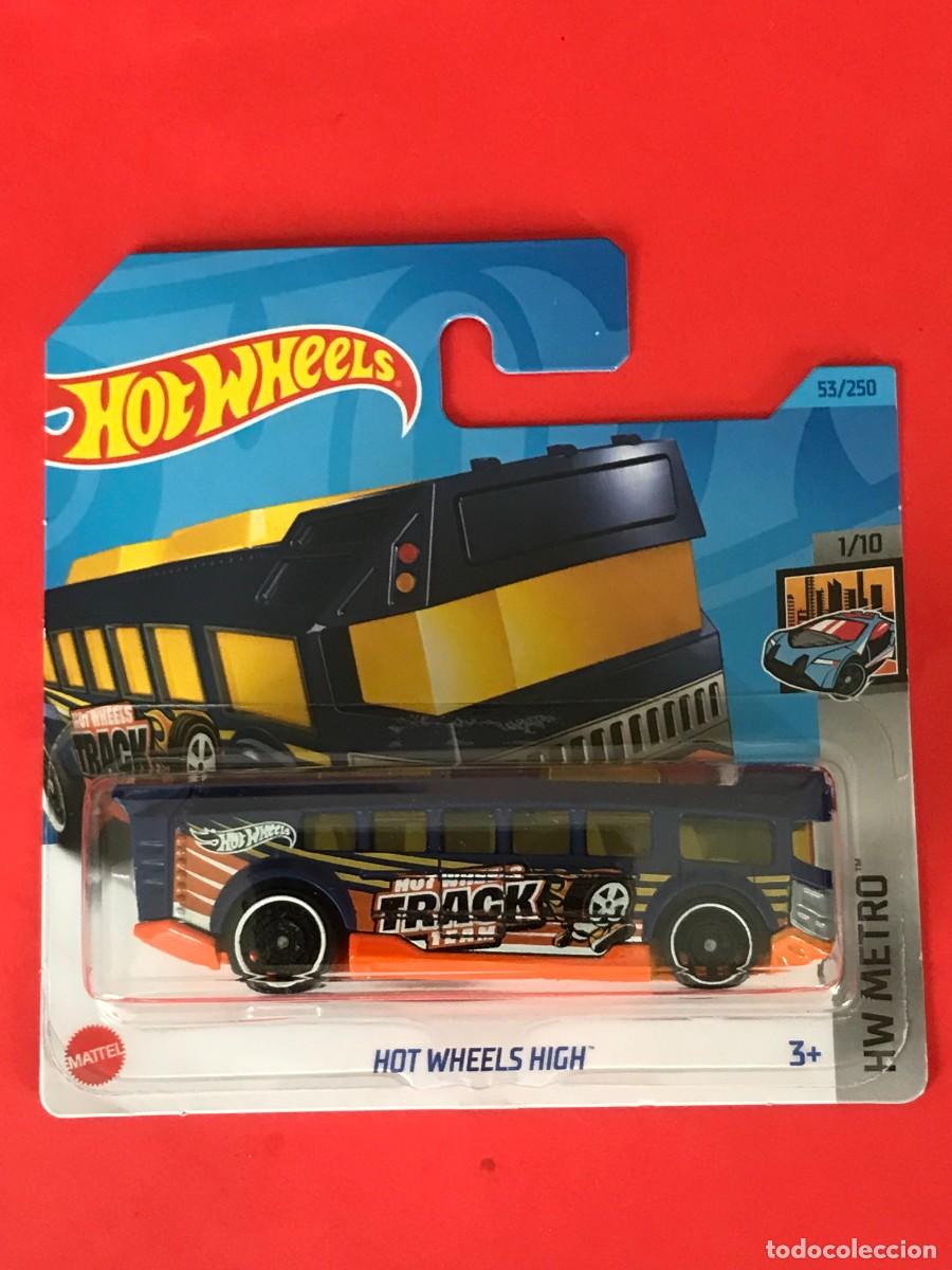 HOT WHEELS 2023 53/250 - HOT WHEELS HIGH BUS AUTOBUS - NUEVO EN BLISTER - ESCALA 1:64