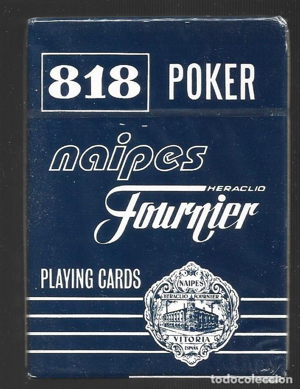 1 baraja de cartas antigua 55 cartas poker fournier sin abrir