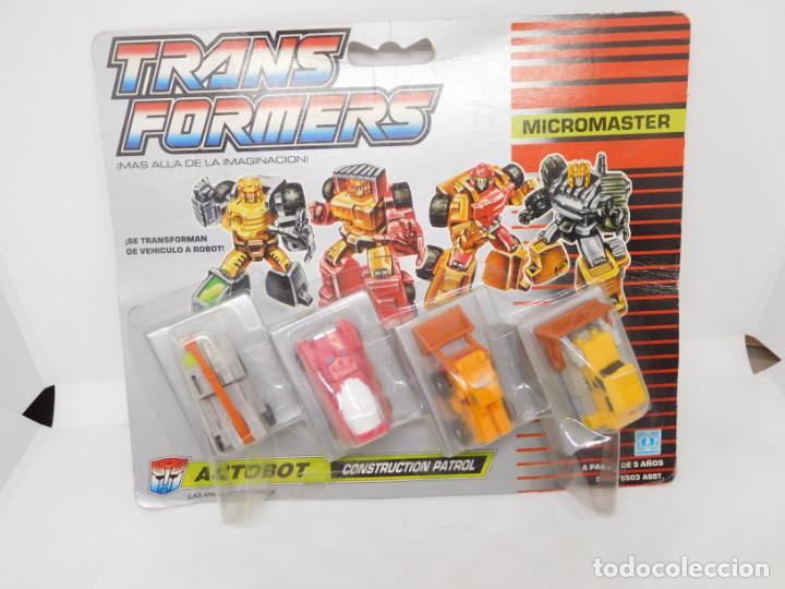 Transformers Micromaster Micro master Autobot Construction Patrol. Original años 90.