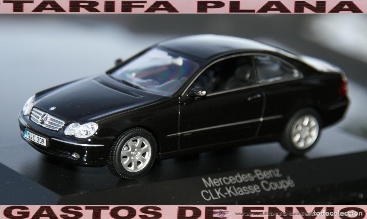 MERCEDES BENZ CLK ESCALA 1:43 DE MINICHAMPS EN SU CAJA