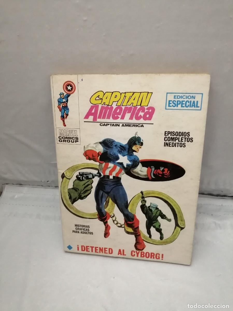 Marvel Comics Group. CAPITÁN AMÉRICA (Vértice Taco), num 10: DETENED AL CYBORG (Primera edición)
