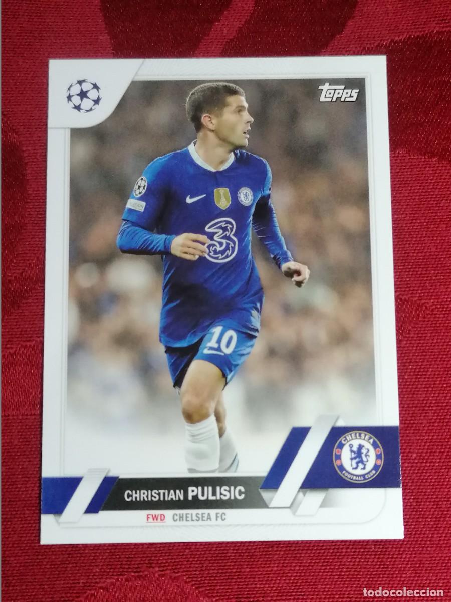 144 CHRISTIAN PULISIC CHELSEA 2022 2023 22 23 TOPPS UEFA COMPETITIONS TOPPS SOCCER CARD