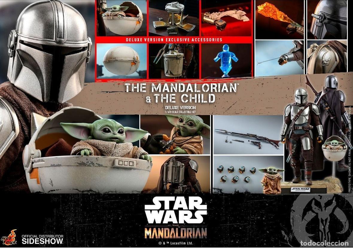Hot Toys Star Wars The Mandalorian y grogu