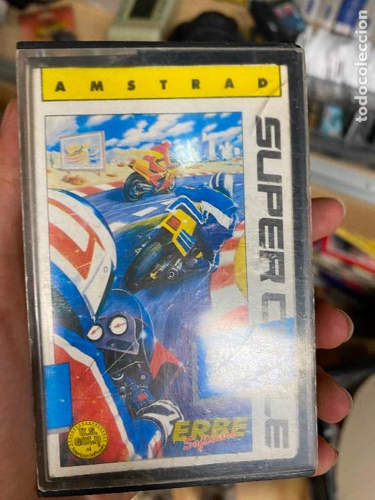 SUPER CYCLE - AMSTRAD CPC - ERBE - SUPERCYCLE