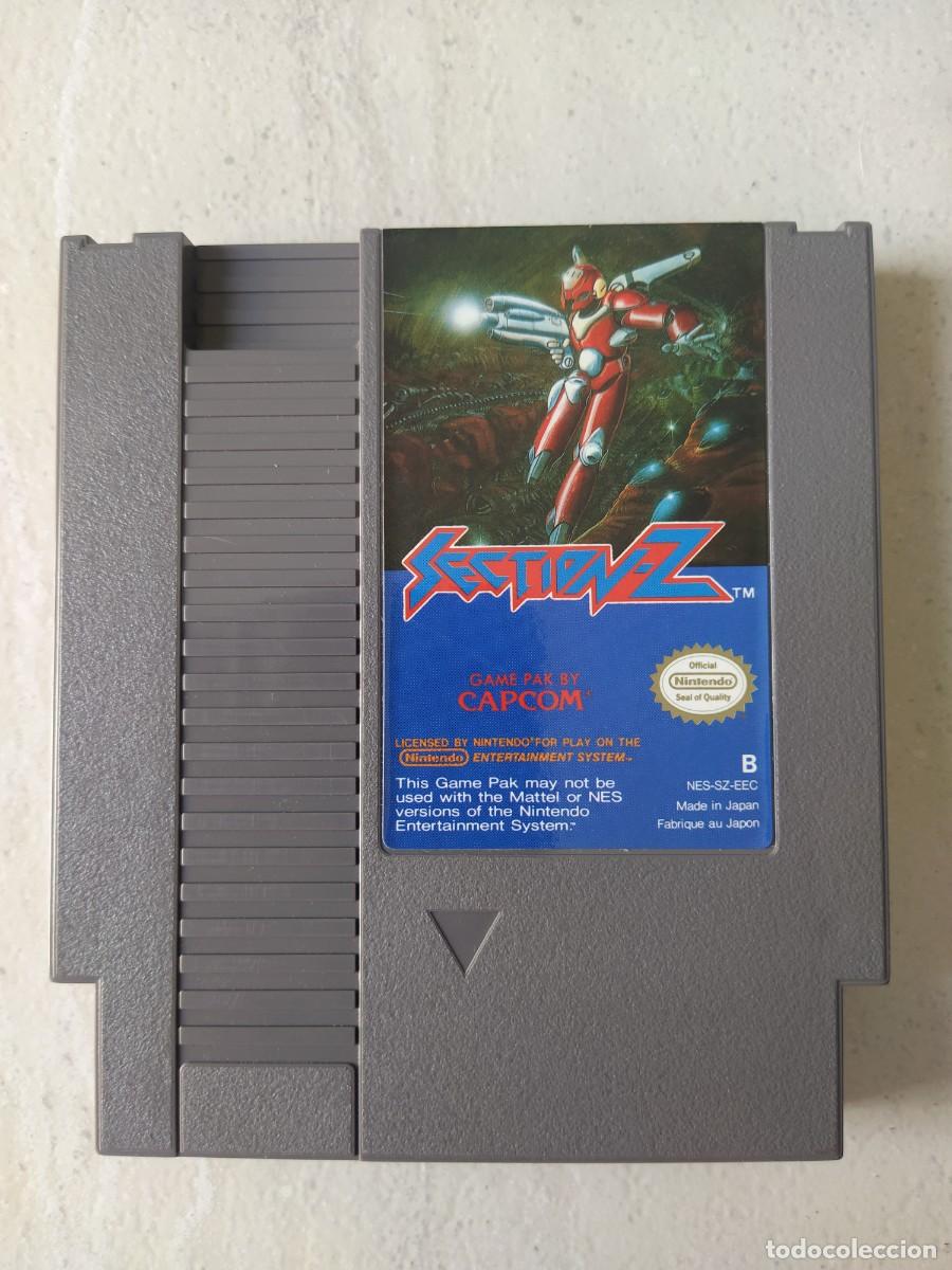 SECTION Z NINTENDO NES ORIGINAL PAL-B