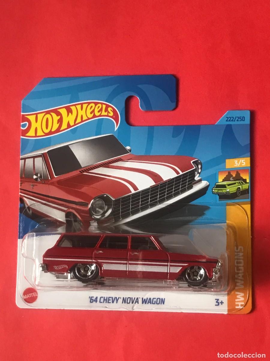 HOT WHEELS 2023 222/250 - ´64 CHEVY NOVA WAGON - NUEVO EN BLISTER - ESCALA 1:64